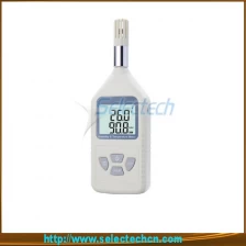 China Digitale tragbare Feuchtigkeits- und Temperaturmessgerät SE-1360 Hersteller