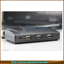 China 1000M Hot Venda / 100M / 10M 4 portas USB 2.0 Networking Server SE-SK-304U fabricante