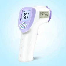 China Intelligente digitale infrarood voorhoofdthermometer Infraroodthermometer CE / FCC geregistreerde handheld infrarood lichaamsthermometer fabrikant