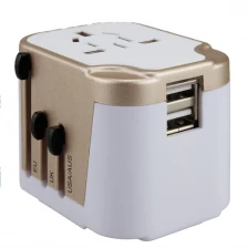 China Neue Gadget Electronic Gifts Multi USB Travel Adapter Universal elektrische Steckdose Stecker Cell Phone Charger Hersteller