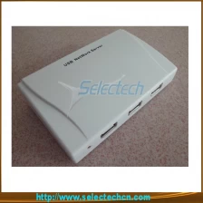 중국 USB 2.0 10 / 100M 네트워크 프린트 4 포트 USB 네트워크 서버 SE-204U 제조업체