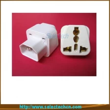 China Universell IEC320 Travel Plug Adapter für Computer mit Erdung SE-UA320 Hersteller