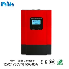 China I-Panda - 20A-60A  DC12V/24V/36V/48V MPPT Solar Charge Controller Residential Off-grid Solar System Battery Charger manufacturer