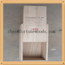 porcelana China suministra pequeña caja de madera con tapa deslizante fabricante