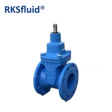 China API ANSI 150LB ferro dúctil 1inch 3inch 8inch selo macio flange válvula de portão fabricante