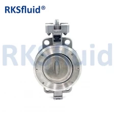 China China chinese Double eccentric high performance butterfly valve NPS2-NPS24 DN50-DN600 ASTM manufacturer
