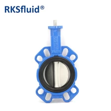 China Chinese China Butterfly valve DN100 wafer hardware SS DISC factory price manufacturer
