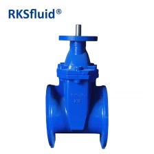 China Chinese Gate Valve Manufacturer Cast Iron Ductile Iron Soft Seal Resilient Seated Flange Water Gate Valve DN150 PN16 with CE manufacturer