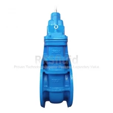 China Chinese high quality gate valve PN10 GGG40 ductile iron metal seated gate valve DN350 manufacturer