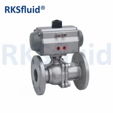 China Class150 class300 Stainless Steel 2PC Floating Ball Valve with DIN ANSI Standard manufacturer
