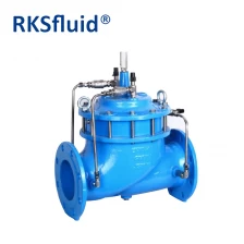 Cina China valve DN100 ductile iron multifunctional water pump control valve factory price produttore