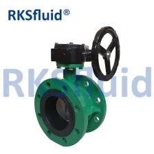 China DN50-DN2000 PN10/PN16/ANSI 150LB/JIS10K double flange butterfly valve manufacturer