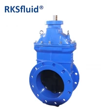 China Ductile iron Resilient Seated Gate Valve with Top Flange manufacturer