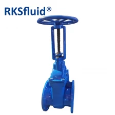 China Factory direct wholesale BS EN1092 good quality os&y gate valve ductile cast iron rising metal seated gate valve DN300 PN10 manufacturer