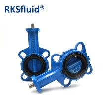 China Factory directly sale good price high quality center line butterfly valve DN65 manufacturer