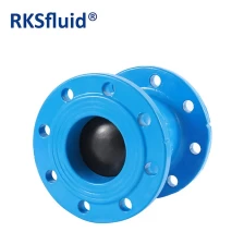 China Factory manufacturer check valve pn16 dn100 ductile iron flanged silent check valve for water pump system manufacturer