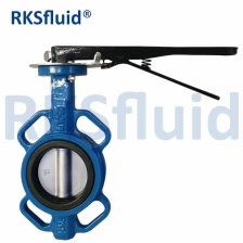 ประเทศจีน Lug / Wafer / Double Wafer End ประเภท Industrial Soft Seat Signal ยืดหยุ่น D71 Butterfly Valve / Check Valve ผู้ผลิต