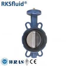 중국 수동 조절 밸브 버터 플라이 에일 / 수동 조절 버터 플라이 밸브 제조업체