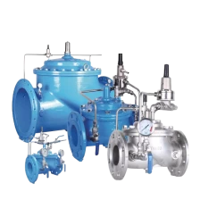 China Multifunctional Pump Control Valve ANSI PN10 PN16 Dual Stage Pressure Reducing Valve for Water manufacturer