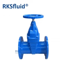 China Soft Sealing Non-Rising Stem Resilient Seated Gate Valve 6 inch Ductile Iron Flanged Gate Valve DN150 Price manufacturer