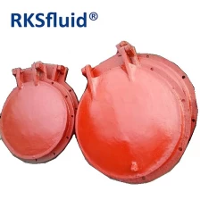 China RKS Cast Steel Swing Type Dual Wafer Flap Check Valve Butterfly manufacturer