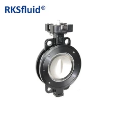 China High performance pneumatic wafer type butterfly valve manufacturer