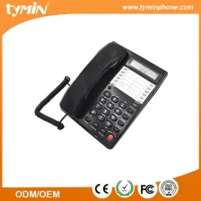 China Amazon New Desktop Corded Home Landline Telephone with LCD Display and Caller ID Function Factory (TM-PA099) manufacturer