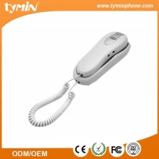 porcelana China, la última versión de teléfono trimline montable en pared para el hogar y la oficina (TM-PA017) fabricante