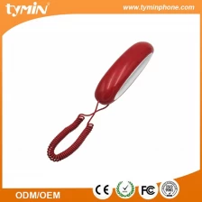 China Ebay 2019 Günstigster Preis Wandmontierbares, schlankes Telefon mit LED-Wahlwiederholung Hohe Qualität Fabrik (TM-PA070) Hersteller
