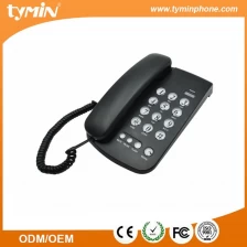 China Incoming call indication cheap push button phone manufacturer