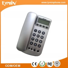 Китай Фиксированный телефон современного дизайна с идентификатором вызова для рынка Европы с услугами OEM / ODM (TM-PA103C) производителя