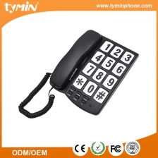 China Nice Design Hearing Aid Compatible Function Big Key Button Fixed Telephone for Office and Home Use (TM-PA037) manufacturer
