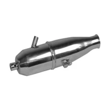 China 1/10 Scale Aluminum Polished Exhaust Pipe 02124 manufacturer