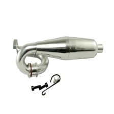 China 1/5 Scale Aluminum Polished Exhaust Pipe 054700 manufacturer