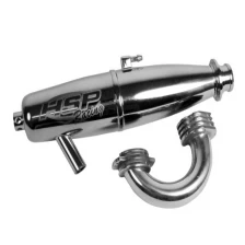 China 1/8 Scale Aluminum Polished Exhaust Pipe 89200 manufacturer