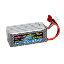 Китай Литий-полимерный аккумулятор 22.2V 5200mAh 30C производителя