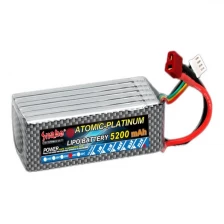 Китай Литий-полимерный аккумулятор 22.2V 5200mAh 40C производителя