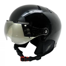 Cina shell ABS caschi da sci multifunzionali, casco da sci con visiera produttore