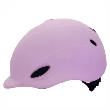 China Lightweight in-mould structure PC+EPS equestrian helmet for horse back riding AU-H10 manufacturer