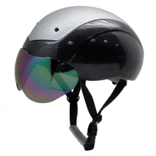 China Custom ASTM approved aero short track speed protection skating helmet with top PC cover AU-L002 manufacturer