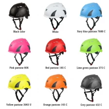 Cina Personalizzati EPS di sicurezza stile Europa arrampicata casco con fari a LED produttore