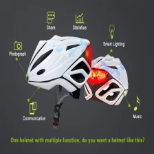 China [NEW ARRIVAL] Professional bicycle helmet bluetooth speakers with 2 way radio with CE approved manufacturer