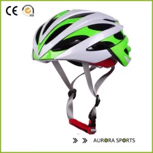 porcelana Nueva Adulto Ajustable Inmold encargo bici del camino del casco Tamaño circulación por carretera casco de la bici AU-BM03 fabricante