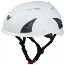 China Newest Lightweight Industrial Construction PPE Safety Helmet With Goggle Visor manufacturer