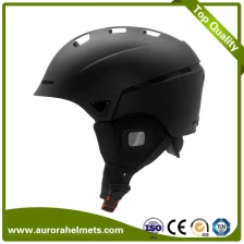 الصين Professional Fashion Newest Carbon Fiber Ski Helmet With Visor CE EN 1077 AU-S09 الصانع