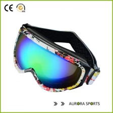 Çin QF-S710 2015 Yeni çift objektifli uv koruma, anti-sis kar kayağı kayak gözlükleri erkek snowboard gözlük maske üretici firma