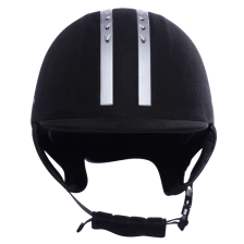 Čína Schopnost R & D pro onyx jízda na koni helmy AU-H01 výrobce