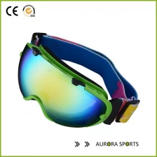 China Frauen Ski Snowboard Goggles Doppelobjektiv UV-Schutz Anti-Fog Ski Brillen Ski Brillen Hersteller