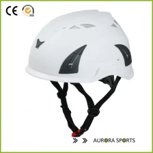 China Work at height rescue Training rope access led hands-free front lamp safety helmet PPE manufacturer