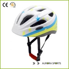 porcelana cascos de bicicleta fresco colorido para niños, ligero barato niños cascos AU-C06 fabricante